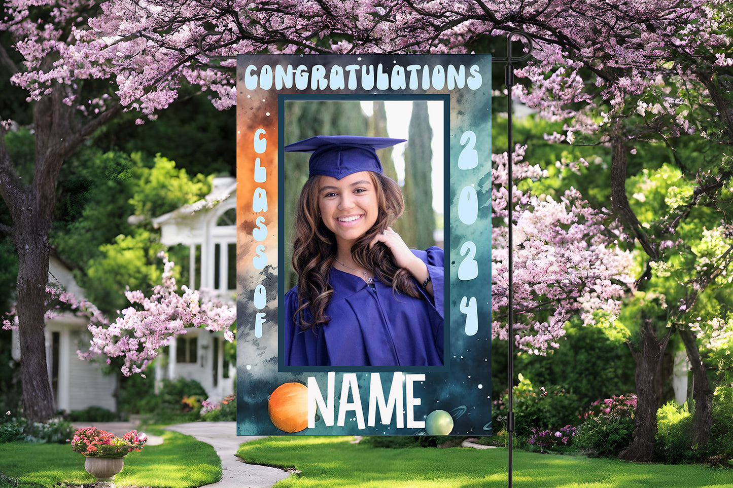 Garden Flag-Congratulations Graduate 2024