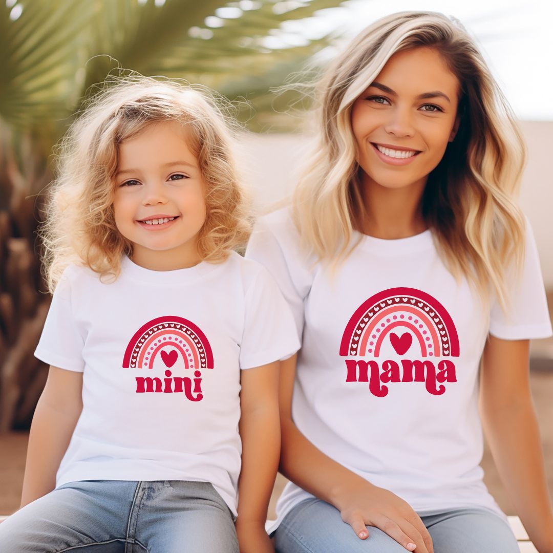 Mama and Mini Matching Shirts-Short Sleeve